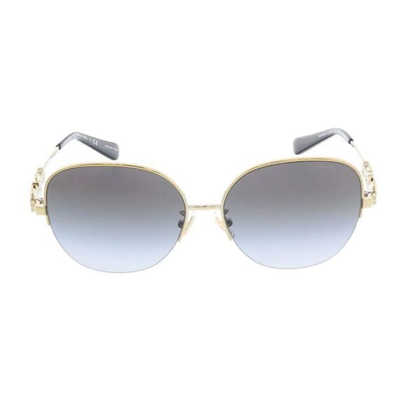 Coach 0HC7118B 93468G57 Light Gold Full rim Round Sunglasses - Picture 2 of 4